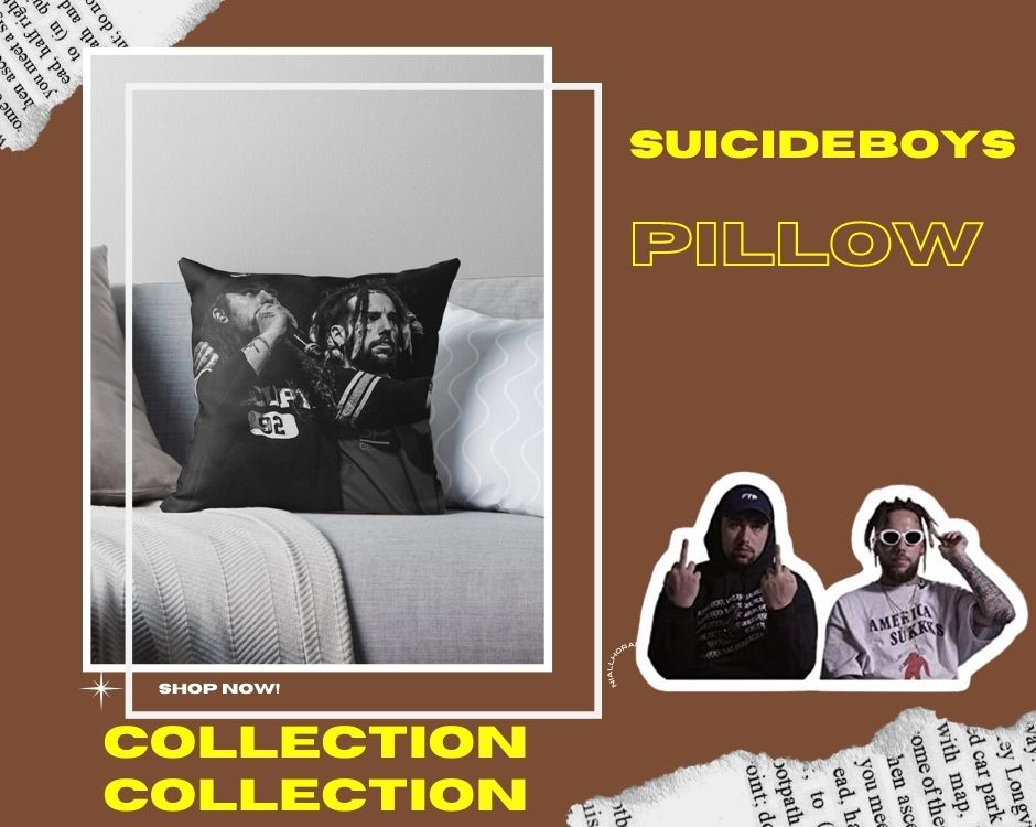 No edit Suicideboys pillow - Suicideboys Shop